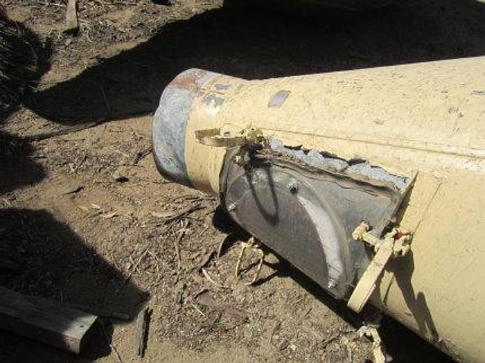 Used Separator, Cyclone, 48" X 10'4", C/st, Air, 76" Cone, #S737334
