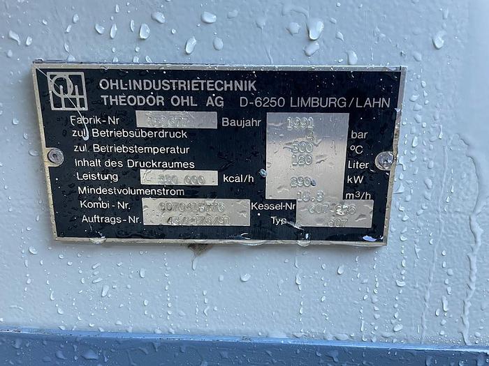 Very good used PARCHIM THERMALOILBOILER