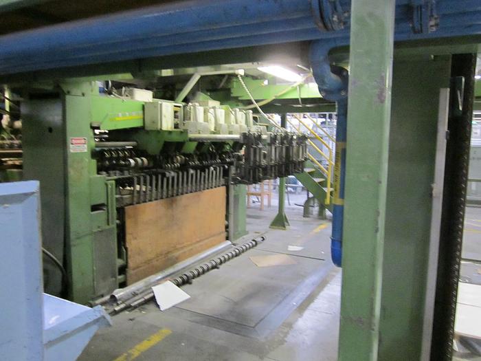 Used 80" PASABAN MODEL KST-2200 DUAL ROTARY KNIFE SHEETER DRIVE UPGRADE 2010