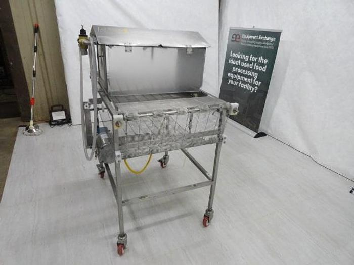 Used Custom Glazing Station, 24" wide