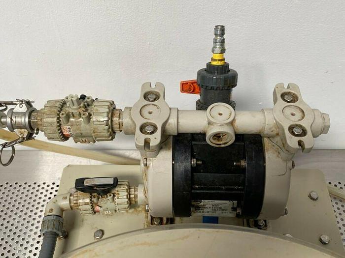 Used Italimpianti Orafi Model Filtro Sambo Filter Trolley w/ 380mm Diameter Filters