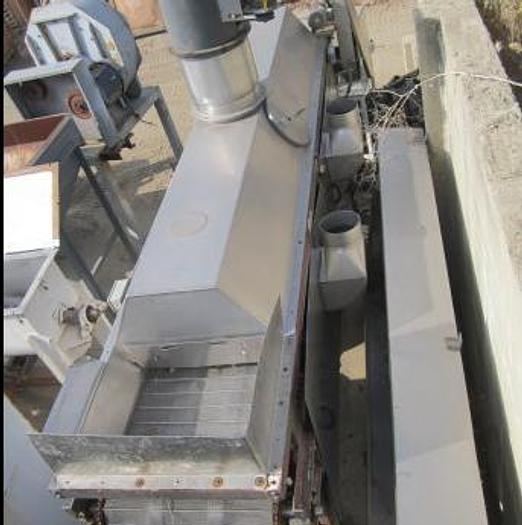 Used Cooler, Ambient, Mesh Belt, 28" X 14', 3/4 HP, S/st #S738398