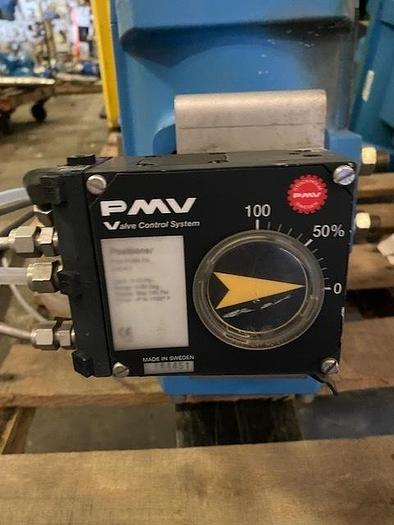 Used JAMESBURY  MDL. VPC12K PNEUMATIC ACTUATOR W/ 12"  S/S VALVE (2) Avail.