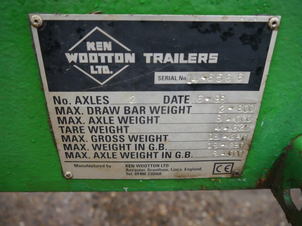Used Ken Wootton Trailer