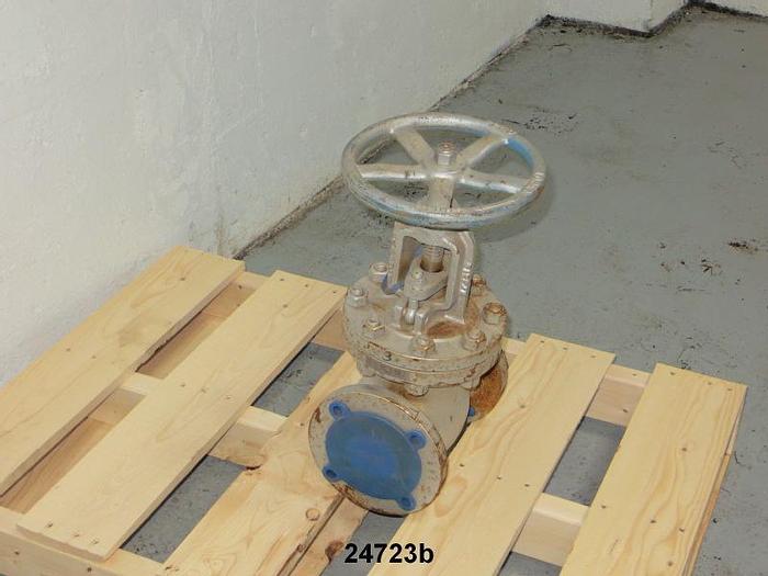 Used The WM Powell Co 3" Globe Valve, 150 Lb Flange, Body Wcb #24723