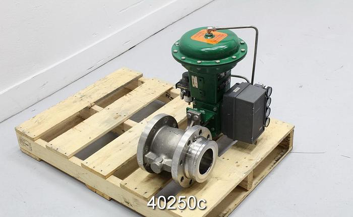 Used Fisher 4" Vee Ball Control Valve, V150 #40250