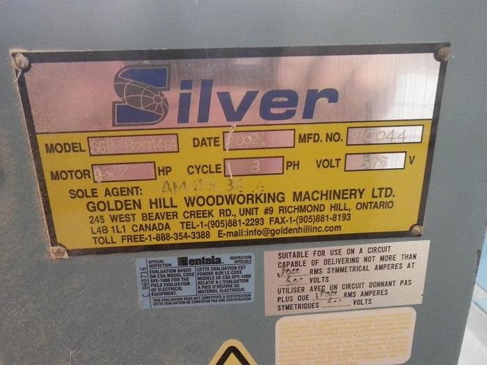 Used 2002 *SOLD A* Sander - Mould - Silver SGB 800