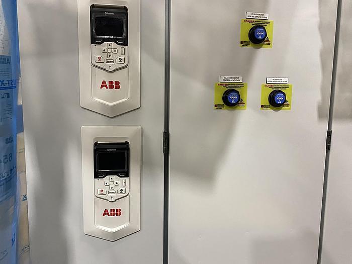 Used ABB DRIVE SYSTEM ACS880 (UNUSED NEW SURPLUS) MANUFACTURED 2018 SECTION 1 OF 4