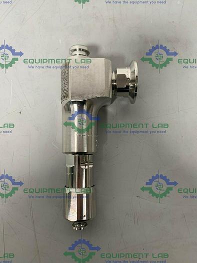 Used Leser 4814.7694 Stainless Steel Flow Valve w/ 1" & 3/4" Sanitary Fittings