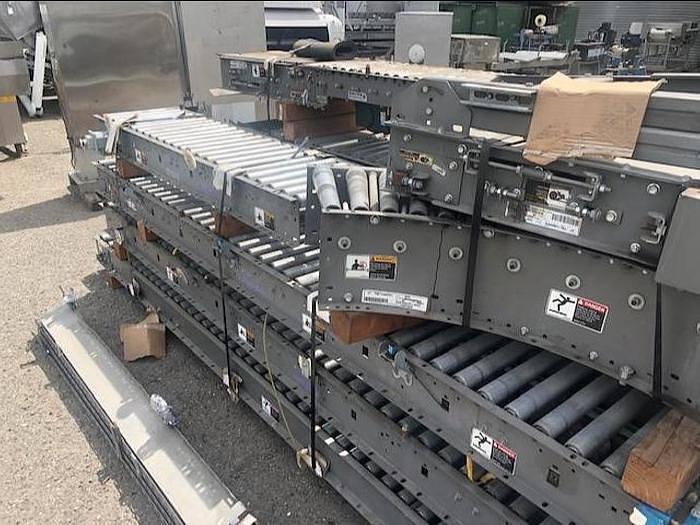 Used Hytrol 300 Feet x 18" Wide Powered Roller Case Conveyor