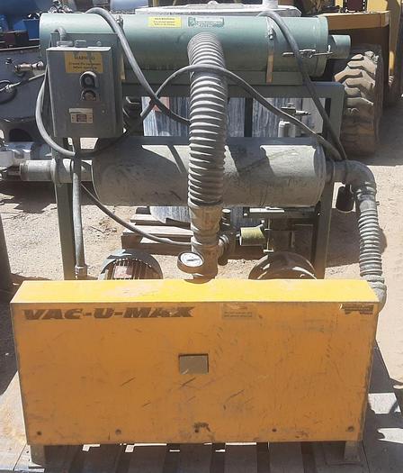 Used Conveyor, Pneumatic, Vac-U-Max, Mdl VPU-S-3T, 67 CFM #S744520