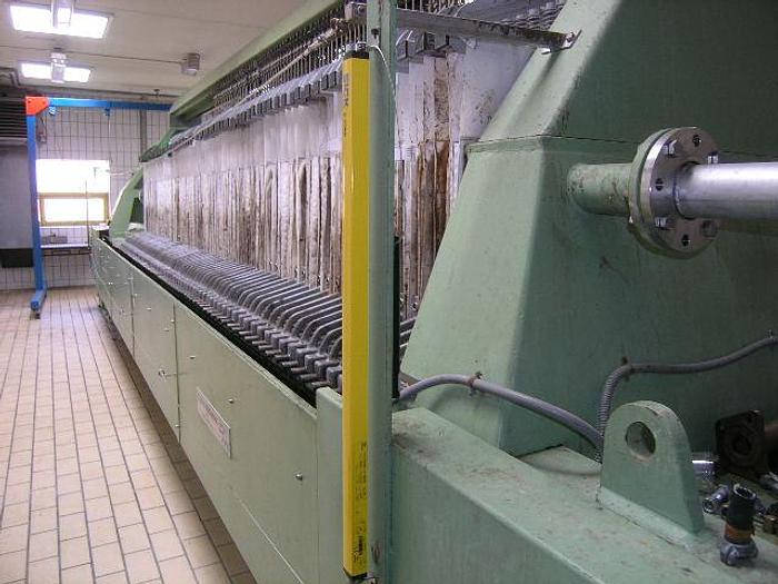 Used FILTRI DIEMME chamber filter press – GIGANTE 1500.