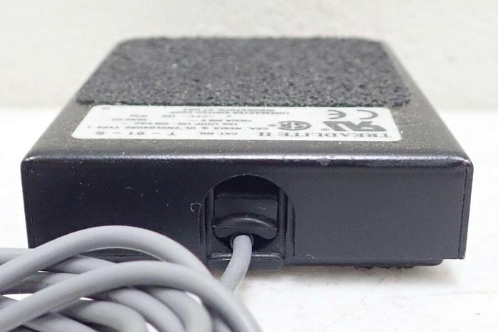 Used Linemaster T-91-S Treadlite II Momentary Foot Switch / Pedal 74994531284