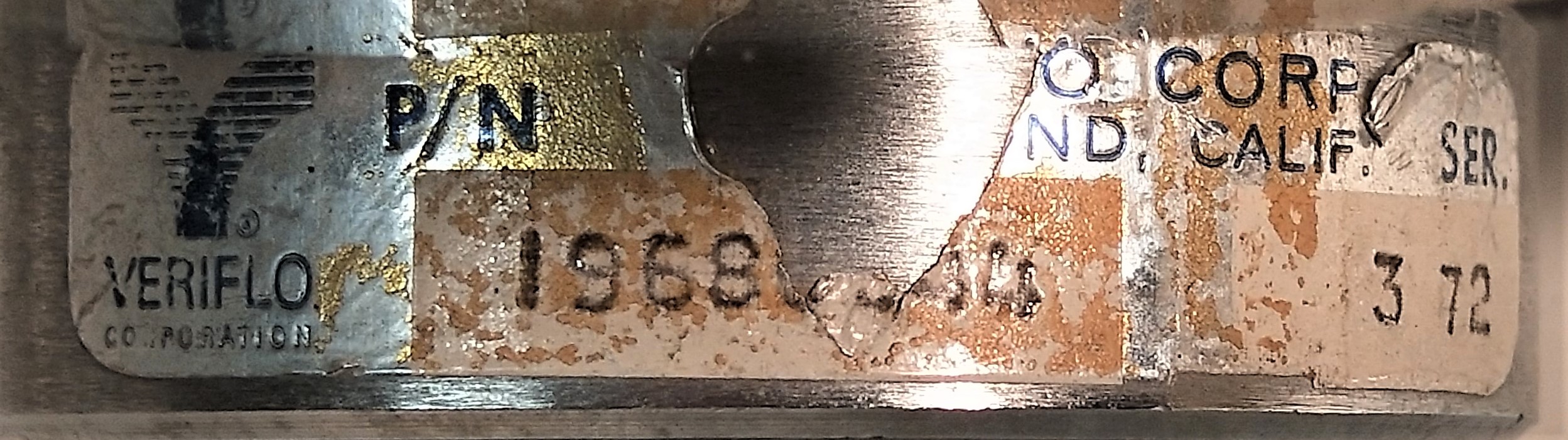 Used Veriflo Dual Stage Pressure Regulator