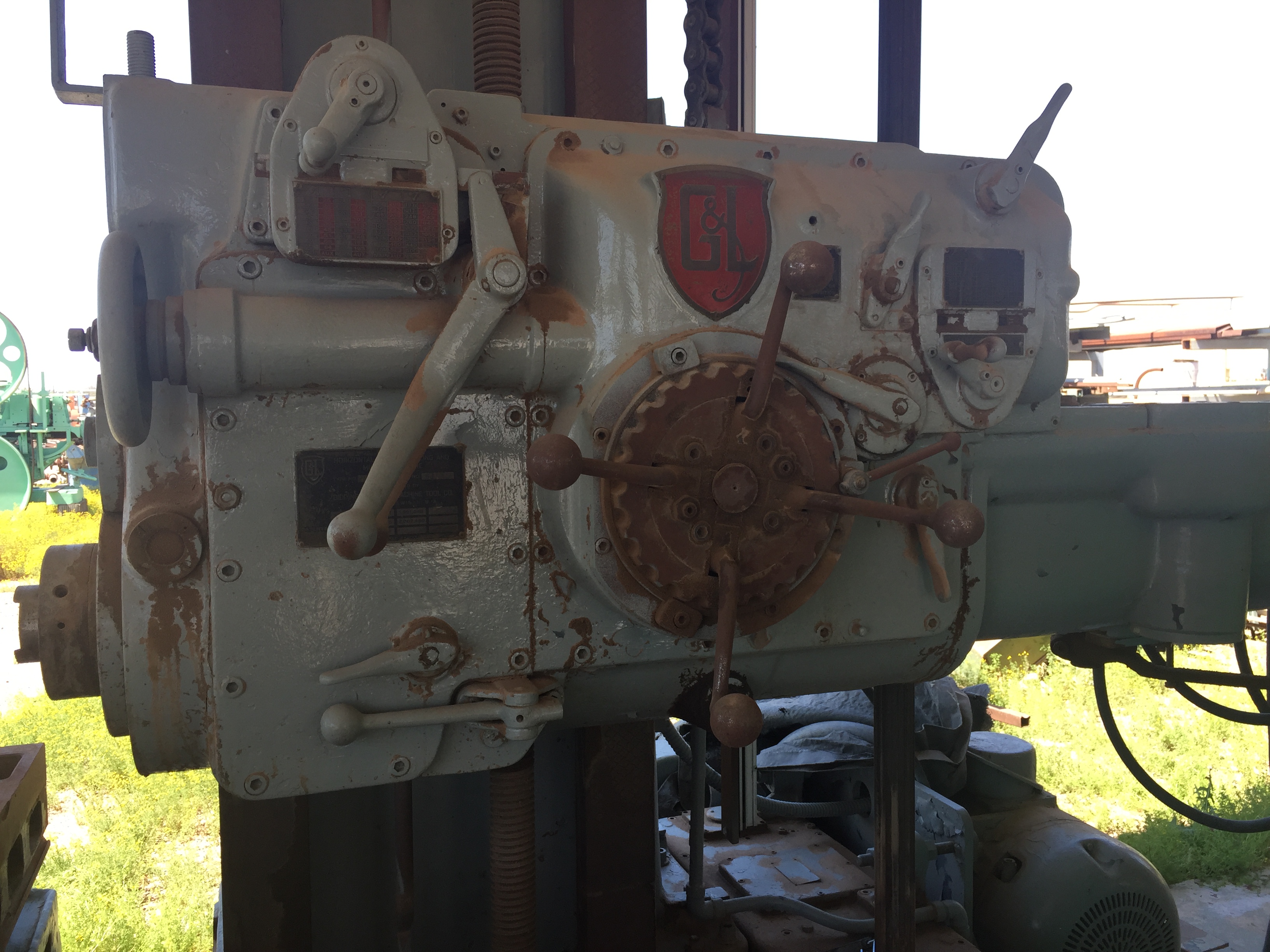 Used Giddings & Lewis 3" MODEL 330T HORIZONTAL BORING MILL; S/N 6315