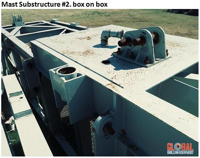 Used Item 0652 : Land Cantilever Rig 1000 HP, Capable of Drilling to 18,000 feet land rig