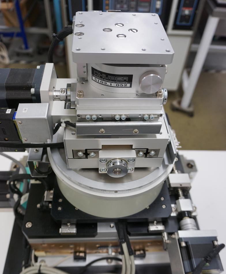 Used Huber GmbH 6-axis motorized stage with encoders