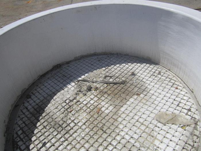 Used Filter, Vac, Ceramic, 36" Dia, Mdl P-55, White #S739810