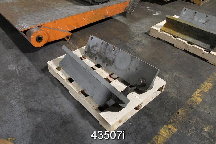 Used James Brinkley Roll Splitter, 66" Knife Length, 60" Roll Diameter #43507