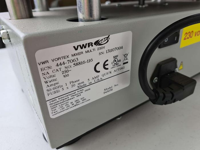 Used VWR VX-2500 Multi-Turbo Vortexer