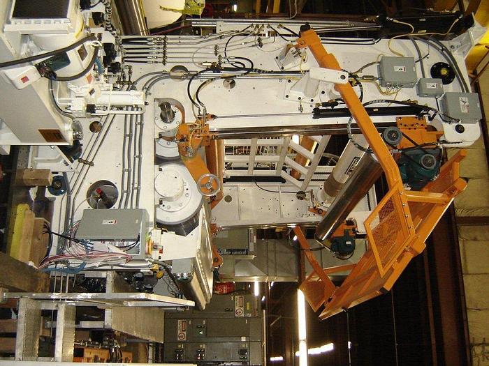 Used 122" Cameron 458 HD Two Drum Tissue Rewinder