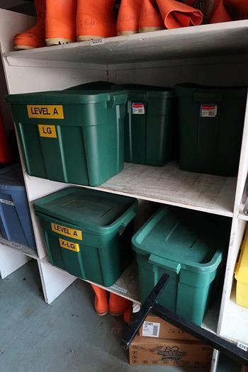 Used CONTENTS OF HAZ-MAT TRAILER AND OTHER MSA SAFETY EQUIPMENT