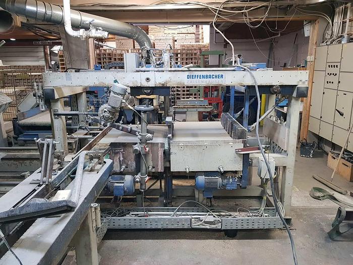Used 2000 Dieffenbacher Finger jointing system Finger jointing system MEGA 500