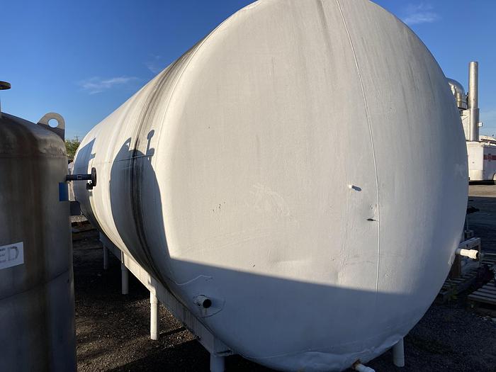 Used Used Creamery Package 7500 gallon 304 stainless steel jacketed horizontal dairy tank