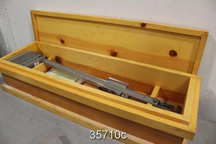 Used Mitutoyo Vernier Height Gauge, Series 514-105, 0-18" Range #35710