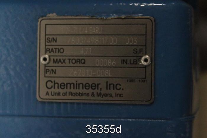 Unused Chemineer XPRESS Portable Mixer #35355