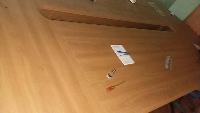 Usato Tavolo Sala Riunione in legno - forma ovale