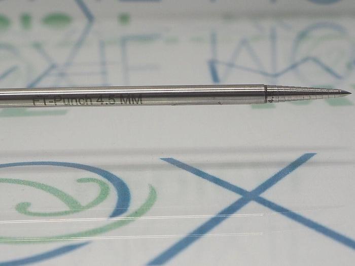 Used ConMed Linvatec PFT-45M Orthopedic 4.5mm CrossFT Broaching Punch 10-3/4"