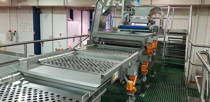 Used AEROGLIDE AEROEXPANDER 2 STAGE OVEN (EXPANDER-IMPINGEMENT/FLUIDISED)  CI 48-16 RGX AX