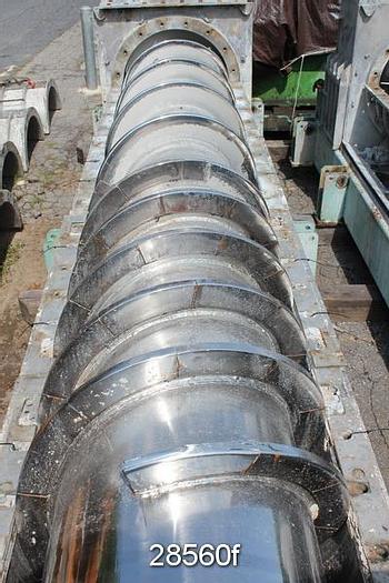 Used Andritz/Dupps 3620 Dewatering Screw Press With Falk Gear Box #28560