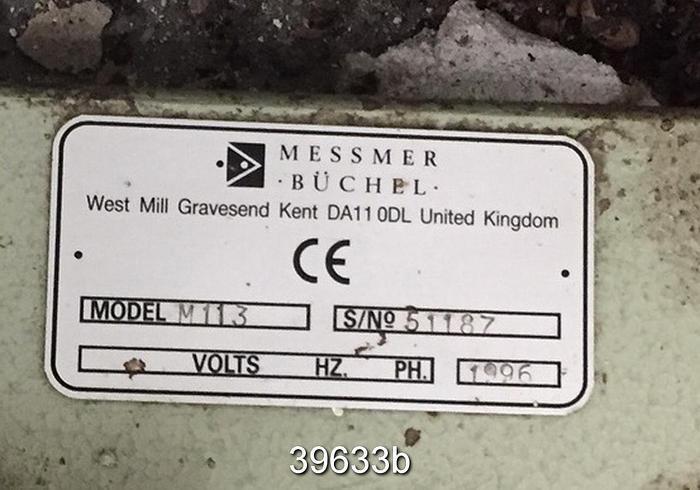 Used Messmer Buchel M113 Canadian Standard Freeness Tester #39633