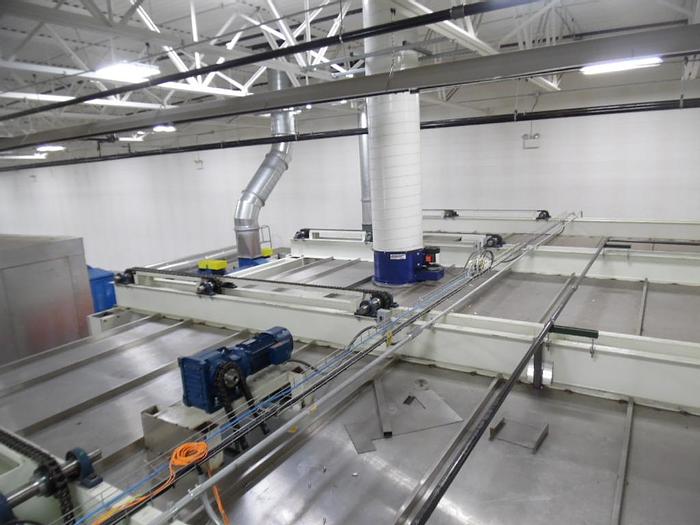 Used Custom Mulit-Stage Indexing Ecoat Line