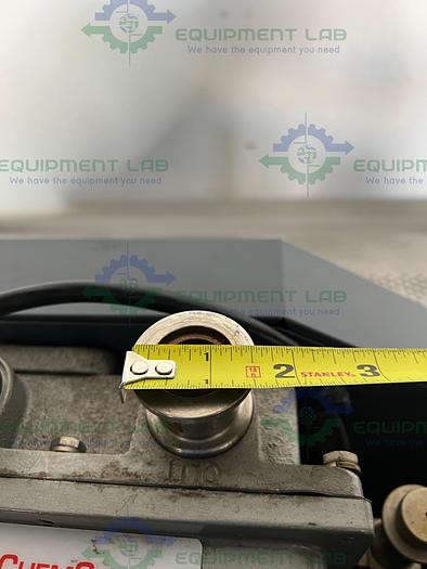 Used Welch  1402N-01 DuoSeal Belt-Driven Rotary Vane Vacuum Pump 115/230V