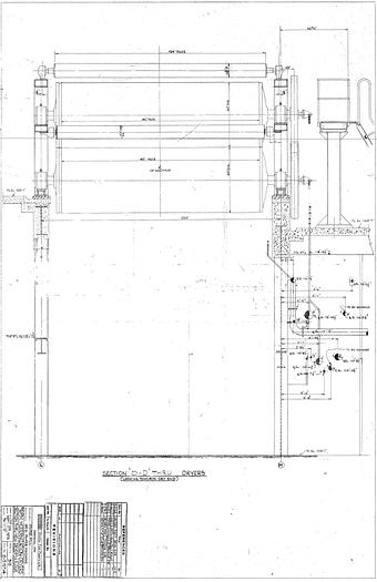 Used PAPER MACHINE COMPONENTS #24369