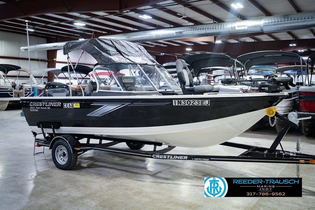 Used 2022 Crestliner 1650 Fish Hawk SE