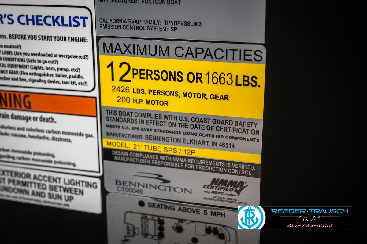 2026 Bennington 22 MSB