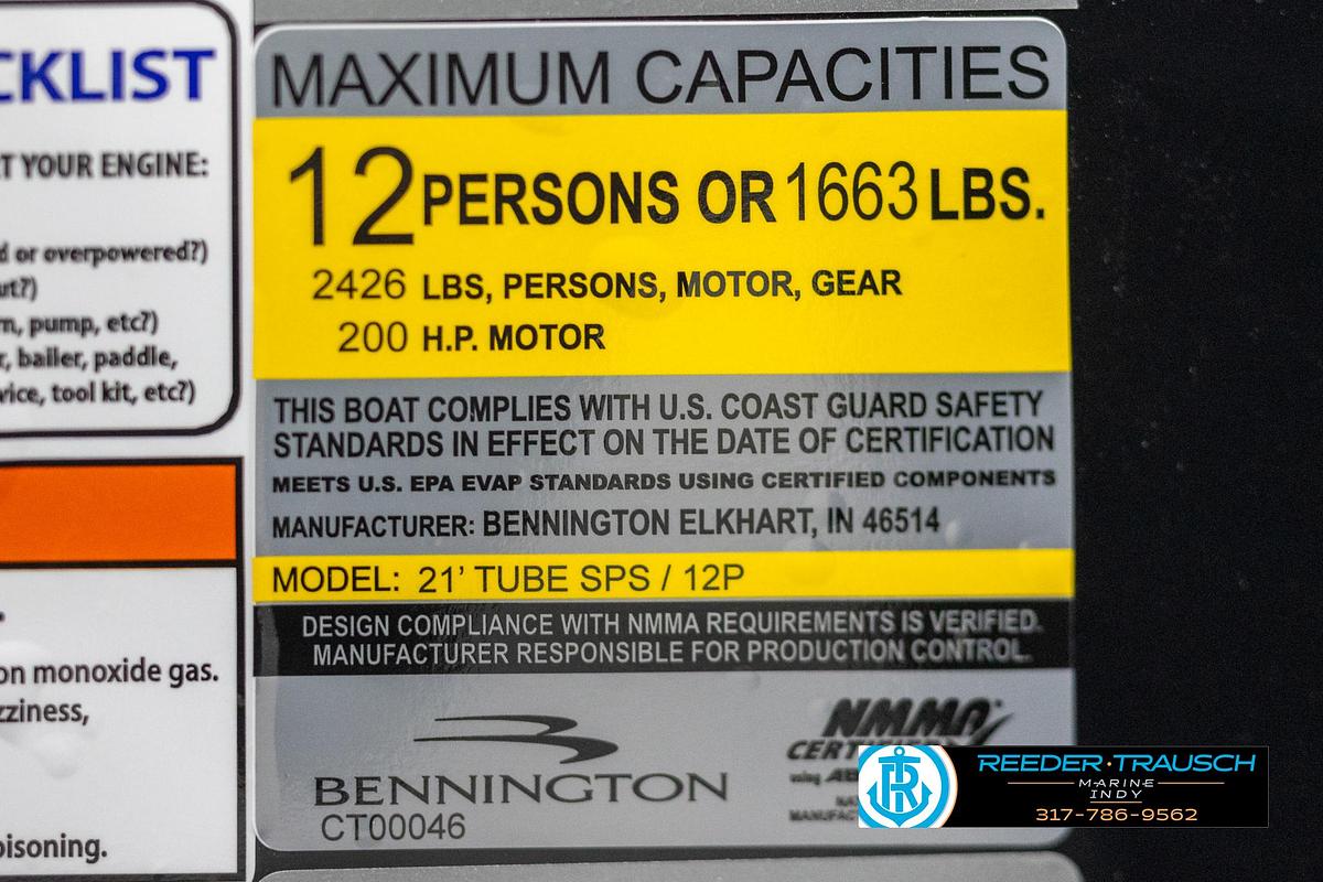 2025 Bennington 22 MFB