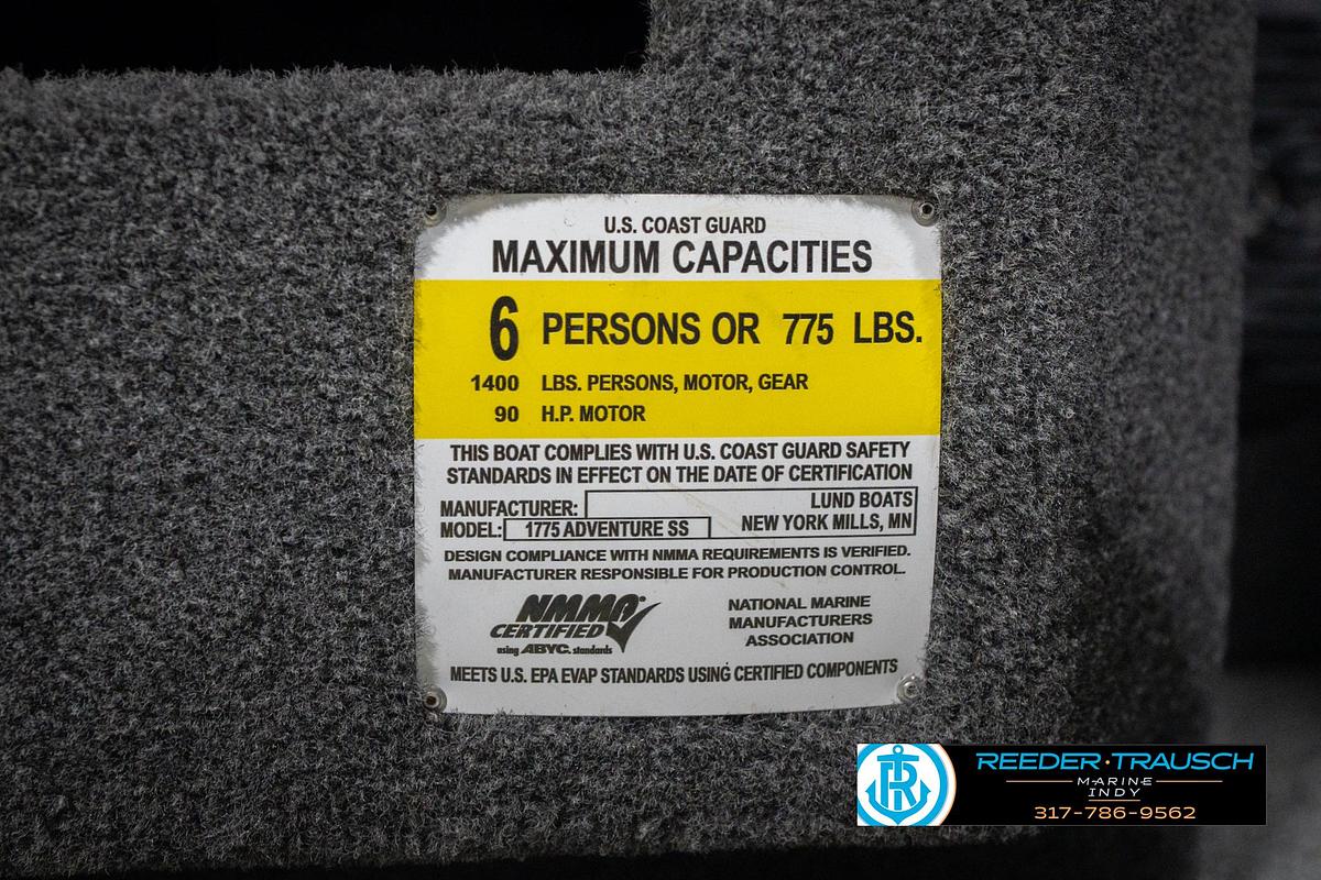 Used 2020 Lund 1775 Adventure SS