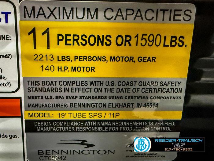 2025 Bennington 20 SSR