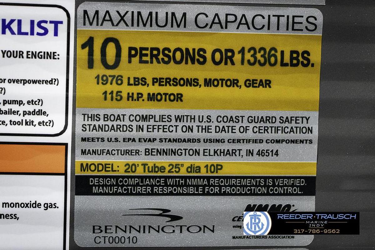 2025 Bennington 21 SS