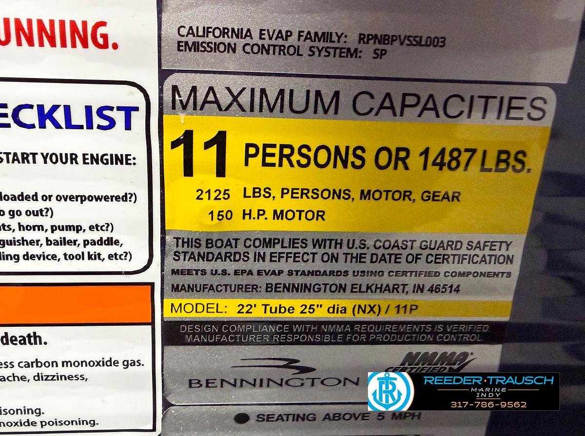 Used 2024 Bennington 22 SSR