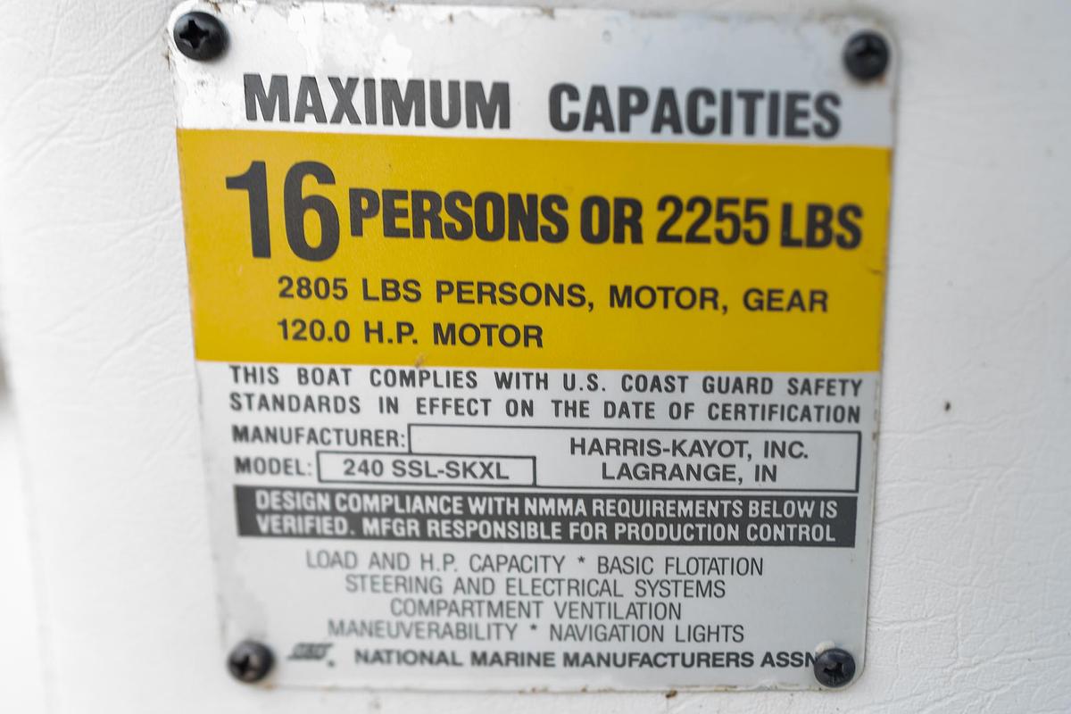 Used 1994 Harris Flote Boat