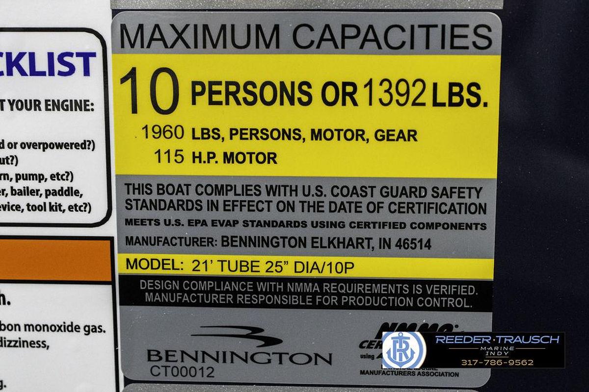 2025 Bennington 22 SXL