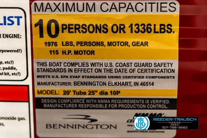 2025 Bennington 21 SLS