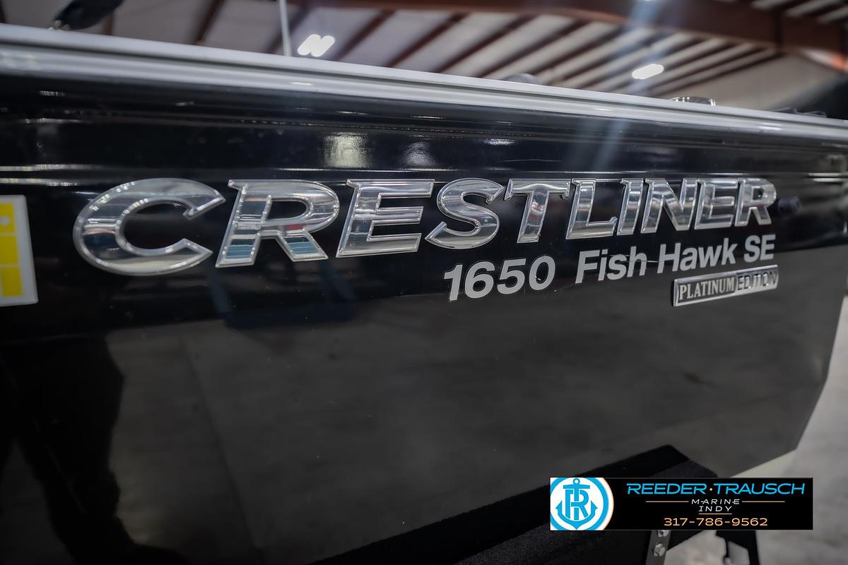 Used 2022 Crestliner 1650 Fish Hawk SE