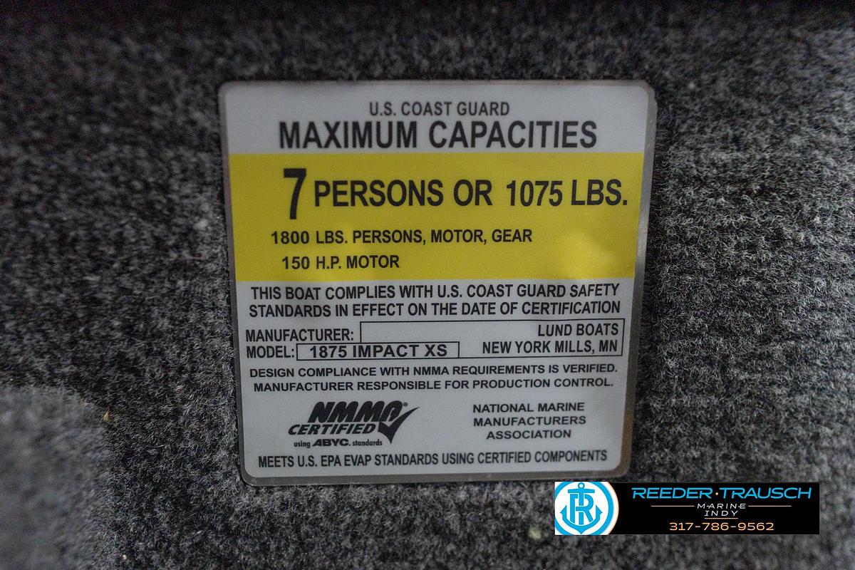 Used 2023 Lund 1875 Impact XS